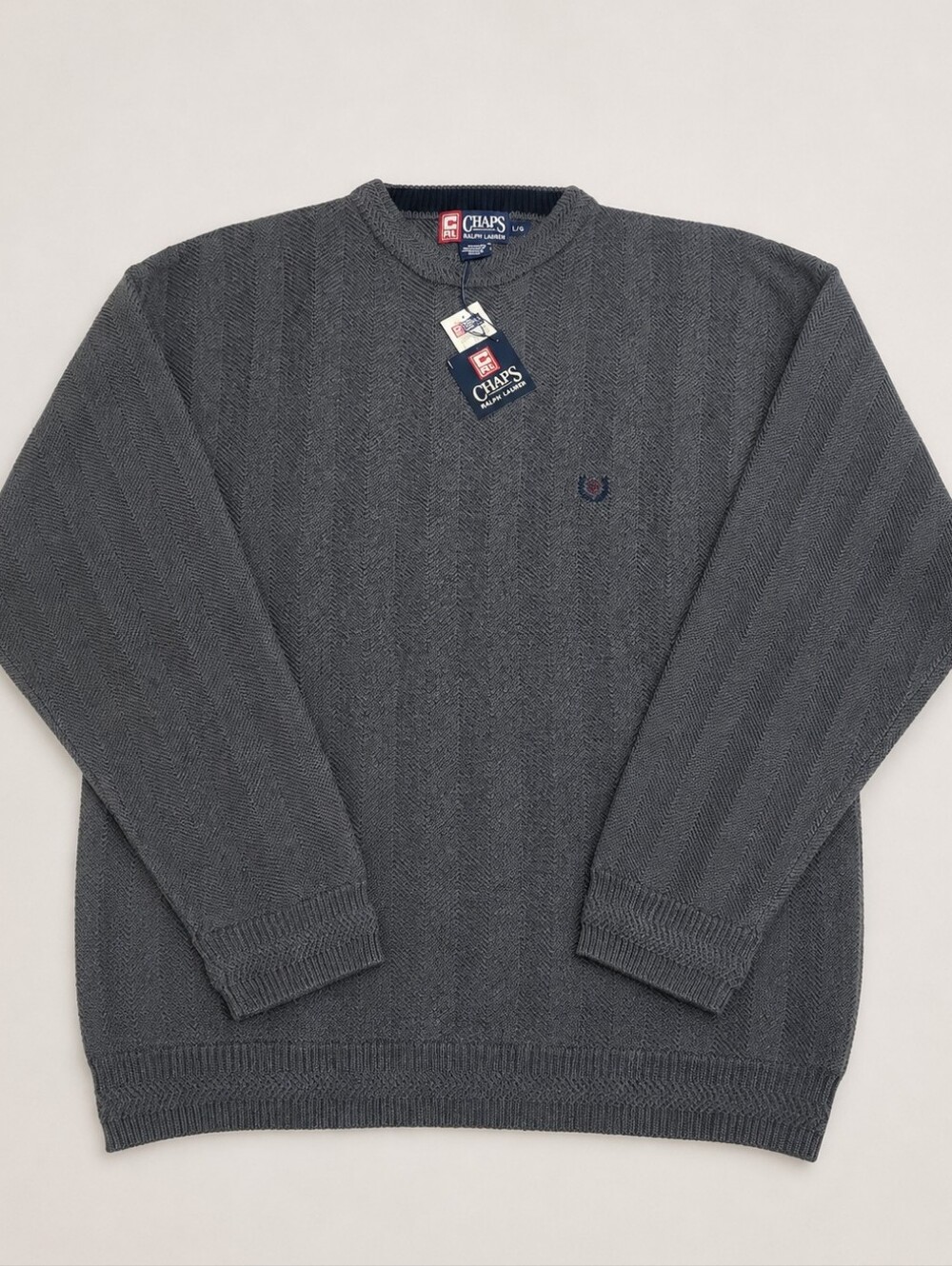 CHAPS Ralph Lauren 100% Cotton Sweater – NWT – Size L